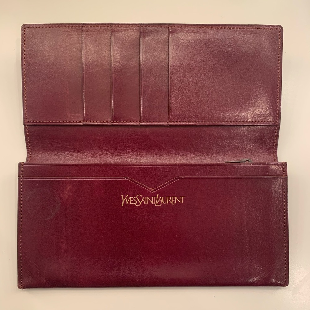 YSL Vintage Bifold Wallet/check holder